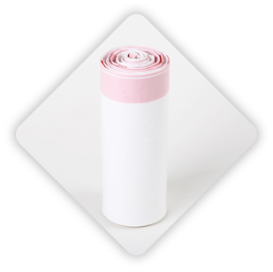 穿塑连卷垃圾袋